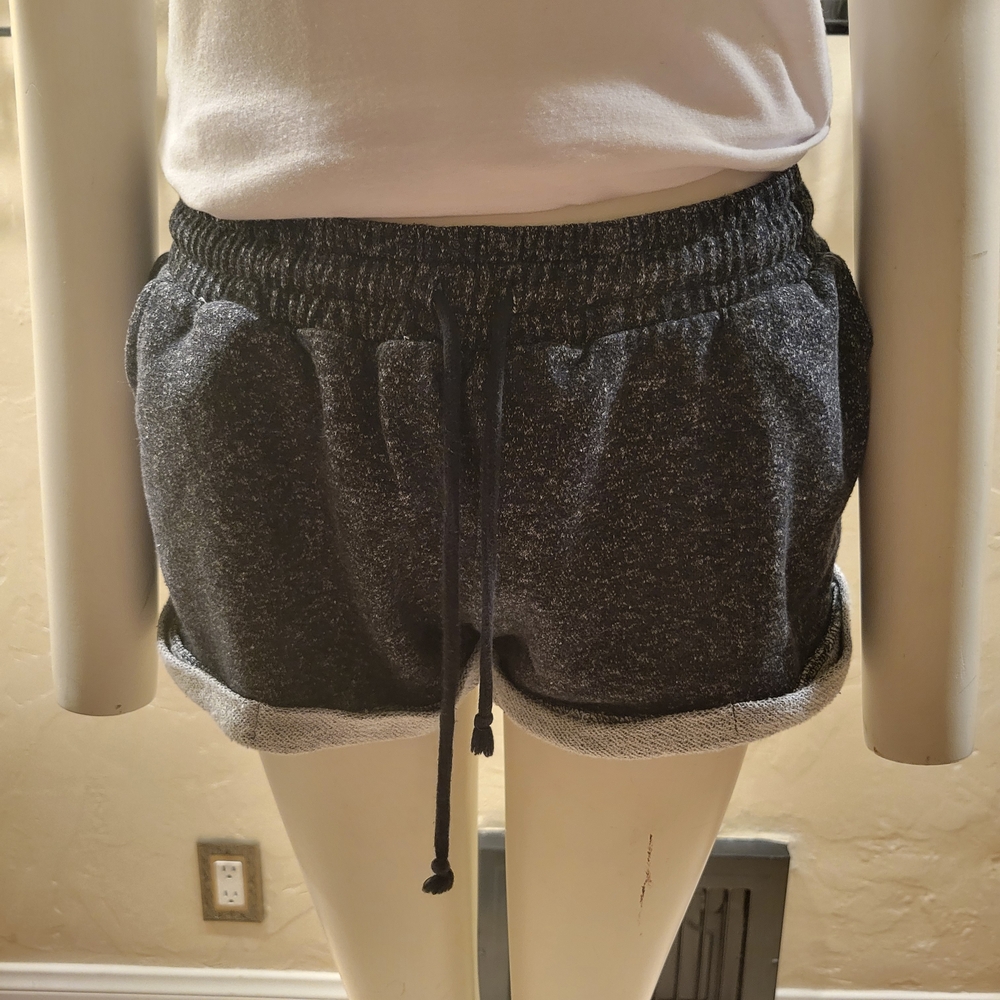 Women's Heather Gray Athletic Shorts